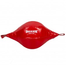 Груша боксерская Boxer на растяжках, красный, код: 1017-01_R-S52