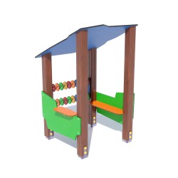 Будиночок Miros “Міні” 1020х1560х1010 мм, код: DIO215.7HDPE