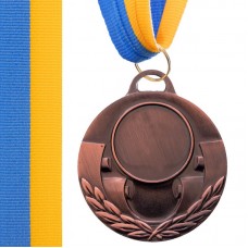 Заготівля медалі спортивної PlayGame Aim бронза, код: C-4846_B-S52