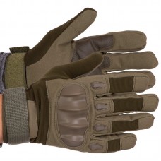 Рукавички тактичні із закритими пальцями Tactical XL оливковий, код: BC-8790_XLOL
