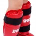 Захист гомілки і стопи SportKo M червоний, код: SP-331-R_M Захист гомілки і стопи SportKo M червоний, код: SP-331-R_M
