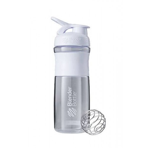 Шейкер спортивний (пляшка) BlenderBottle SportMixer 28oz/820ml White (Original), код: SM 28oz White