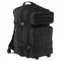 Рюкзак тактичний штурмовий Tactical Military Rangers 45л, чорний, код: ZK-BK2266_BK
