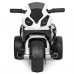 Детский электромобиль Мотоцикл BMW Bambi Racer, черно-белый, код: JT5188L-2-MP