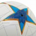 М"яч футбольний Stars PU №5, білий-синій, код: FB-7586_BL