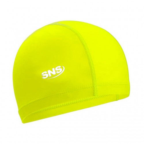Шапочка для плавання тканинна SNS AL-1117-Ж жовтий, код: 11351-SNS Шапочка для плавання тканинна SNS AL-1117-Ж жовтий, код: 11351-SNS