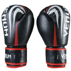 Боксерські рукавички Venum DX 8oz, чорний, код: VM2145-8BL-WS