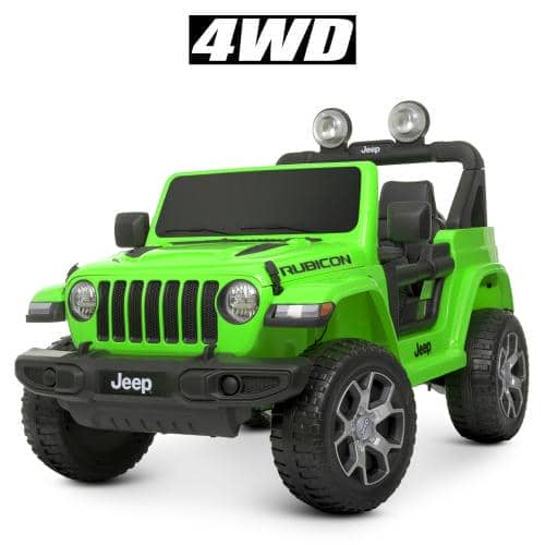 Дитячий електромобіль Джип Bambi Jeep, зелений, код: M 4176EBLR-5-MP