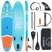 Надувна SUP дошка Tsunami 320 см з веслом Lagoon T02, блакитний, код: P-5907739314215