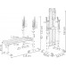 Тренажерна лава для штанги Movit unw, код: M-9910166-IN