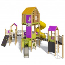 Ігровий комплекс InterAtletika Big City-14 11021х6973х6009 мм, код: TE944-SM Ігровий комплекс InterAtletika Big City-14 11021х6973х6009 мм, код: TE944-SM