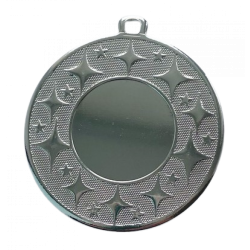 Медаль орнамент зірки PlayGame жетон d 25мм, d 50мм, срібло, код: 2963060019604