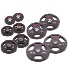 Набір дисків для штанги Life Fitness 105 кг, обгумовані, D=50 мм, код: LFD105