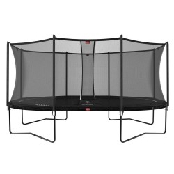 Батут Berg Grand Favorit 520см Black із сіткою Comfort, код: 30.25.65.40