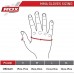 Рукавиці для ММА RDX Model GGRF M, чорний-червоний, код: GGR-F12R-M