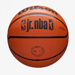 М"яч баскетбольний Wilson JR NBA DRV FAM Logo BSKT №7, коричневий, код: 097512653428
