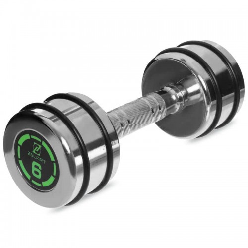 Гантель хромована Modern 1x6 кг, код: FI-2622-6-S52 Гантель хромована Modern 1x6 кг, код: FI-2622-6-S52