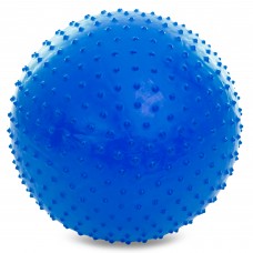 М"яч для фітнесу FitGo ExerciseBall 650 мм, синій, код: FI-078-65_BL