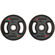 Олімпійські диски професійні Hammer PU Weight Discs 2x10 кг, код: 17043-S25