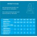 Ласти для плавання в басейні SNS TE-2737-2-4547 Ч+С розмір 45-47, чорно-синій, код: 11432-SNS