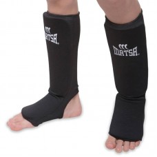 Захист гомілки і стопи Zelart XL (для дорослих) чорний, код: MA-1912_XLBK