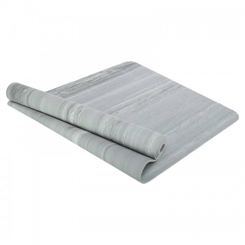 Килимок для йоги Record резина 1830x680x4 мм, сірий, код: FI-3868_GR