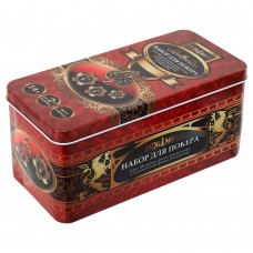 Набір для покеру в металевій коробці PlayGame 200 фішок, код: 6620H-S52 Набір для покеру в металевій коробці PlayGame 200 фішок, код: 6620H-S52