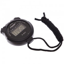 Секундомір PlayGame 6 результатів пам"яті, чорний, код: F-011_BK Секундомір PlayGame 6 результатів пам"яті, чорний, код: F-011_BK