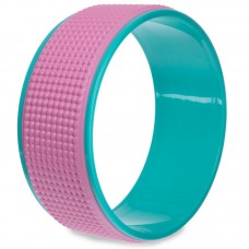 Колесо-кільце для йоги FitGo Fit Wheel Yoga 330х140 мм, рожевий-м"ятний, код: FI-2429_PM