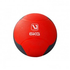 Медбол LiveUp Medicine Ball 6 кг, червоний-чорний, код: 2016052700063