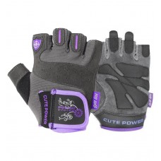 Рукавички для фітнесу і важкої атлетики Power System Cute Power жіночі Purple XS, код: PS-2560_XS_Purple