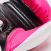 Боксерські рукавички Leone Logo Wacs Fuxia 10 унцій, чорний-фуксія, код: 500205-RX