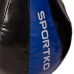 Груша боксерська підвісна Sportko 600x450 мм чорний-синій, код: GP-4_BKBL-S52