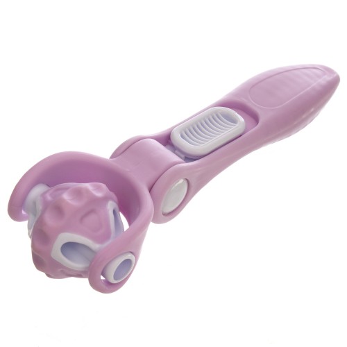 Масажер-ручний роликовий розсувний Massage Roller фіолетовий, код: FI-1534_V-S52