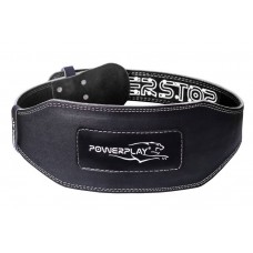 Пояс для важкої атлетики PowerPlay L, чорний, код: PP_5053_L_Black/Black