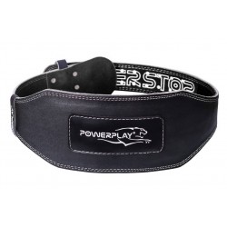 Пояс для важкої атлетики PowerPlay L, чорний, код: PP_5053_L_Black/Black