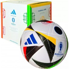М"яч для футболу Adidas Euro24 Fussballliebe №5 (IN9369), білий-чорний, код: 4066766182127-IN М"яч для футболу Adidas Euro24 Fussballliebe №5 (IN9369), білий-чорний, код: 4066766182127-IN