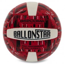 М"яч волейбольний Ballonstar №5 PU, червоний, код: LG-5408-S52