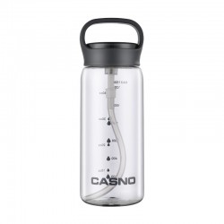 Пляшка для води Casno 1500 мл, сіра, код: KXN-1238_Grey