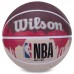 М'яч баскетбольний гумовий Wilson №7 чорний-зелений-білий, код: BA-4935_BGW-S52