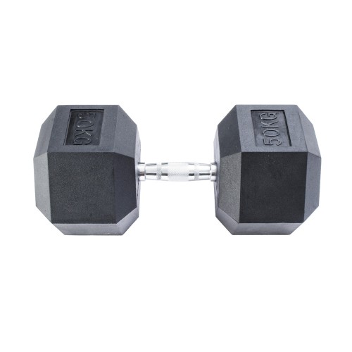 Гантель гексагональна InterAtletika 1х50 кг, код: MD2102-50-IA Гантель гексагональна InterAtletika 1х50 кг, код: MD2102-50-IA