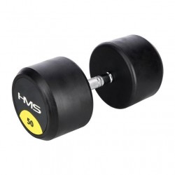 Гантеля HG Pro HMS 50 кг, чорний, код: 17-66-171-IN