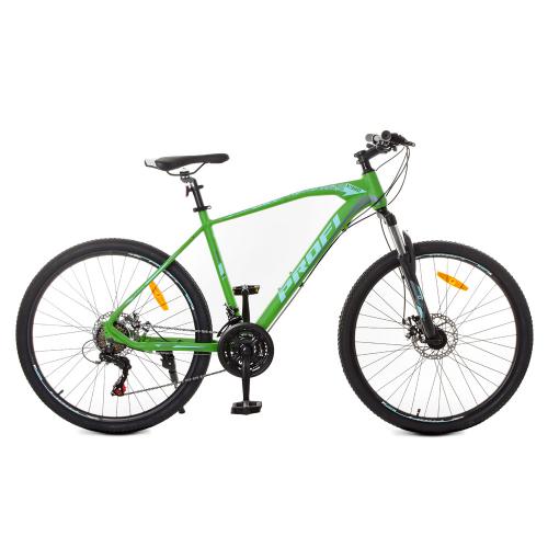 Велосипед спортивний Profi 26 д.G26VELOCITY зелено-чорний, код: G26VELOCITY A26.1-MP