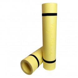 Килимок для йоги Izolon Yoga Asana 1800х600х4 мм жовтий, код: 05050-IZO