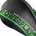 Лапи боксерські PowerPlay PU, пара, чорний-зелений, код: PP_3041_Green