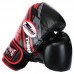 Боксерські рукавиці шкіряні Twins 12 унцій, чорний-червоний, код: BO-5058_12R Боксерські рукавиці шкіряні Twins 12 унцій, чорний-червоний, код: BO-5058_12R