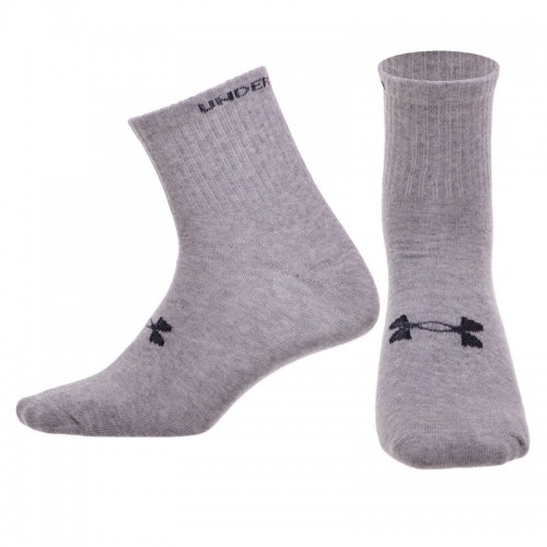 Шкарпетки спортивні Under Armour, розмір 40-44, сірий, код: BC-3912_GR