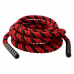 Канат для кросфіту Orlins 9 м, діаметр 40 мм посилений, червоно-чорний, код: RO-172