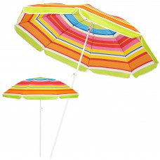 Пляжна парасоля Springos 160 см з регулюванням висоти, код: BU0017