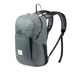 Рюкзак компактний Naturehike Ultralight NH17A017-B 22 л, сірий, код: 6927595725085-AM